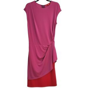 Narcisco Rodriguez Design Nation Womens Two-Toned Sleeveless Dress Size Small